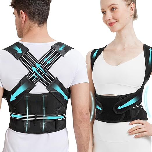 Adjustable Back Posture Corrector Belt – Relieve Pain, Improve Posture & Boost Confidence