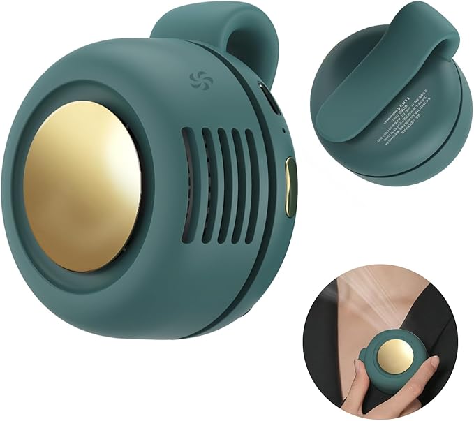 Portable Mini Bladeless Fan – Silent, Safe & Powerful Personal Cooling Device