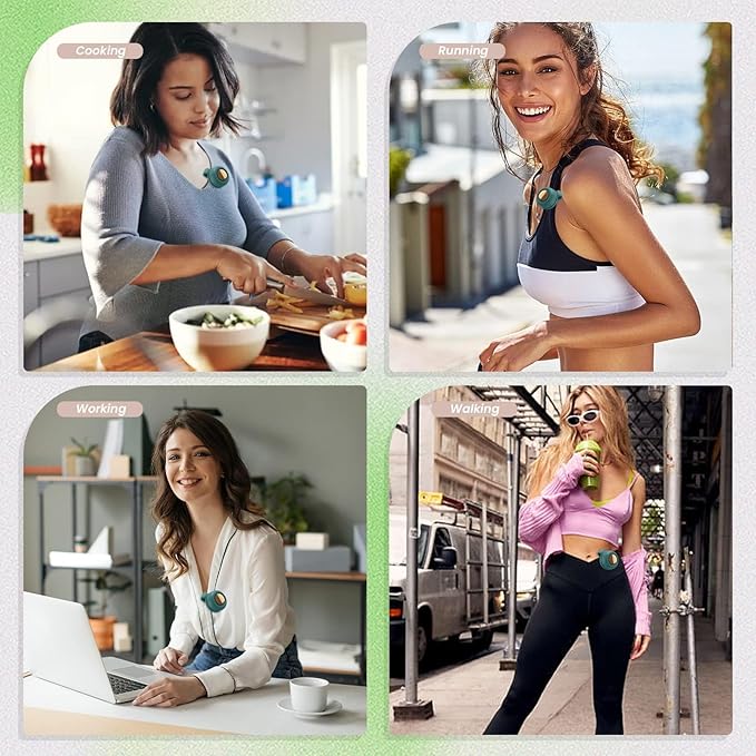 Portable Mini Bladeless Fan – Silent, Safe & Powerful Personal Cooling Device